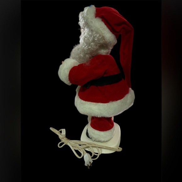 Vintage Santa's Best Christmas Animated Santa Claus Figure Works Great - Picture 4 of 5
